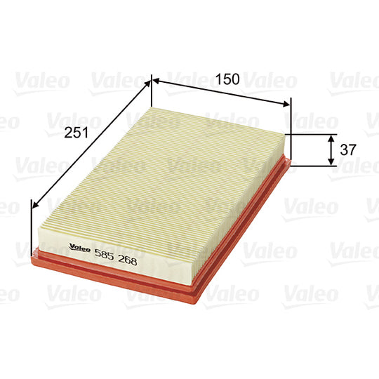 585268 Air filter