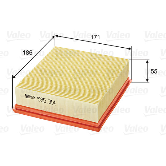 585314 Air filter