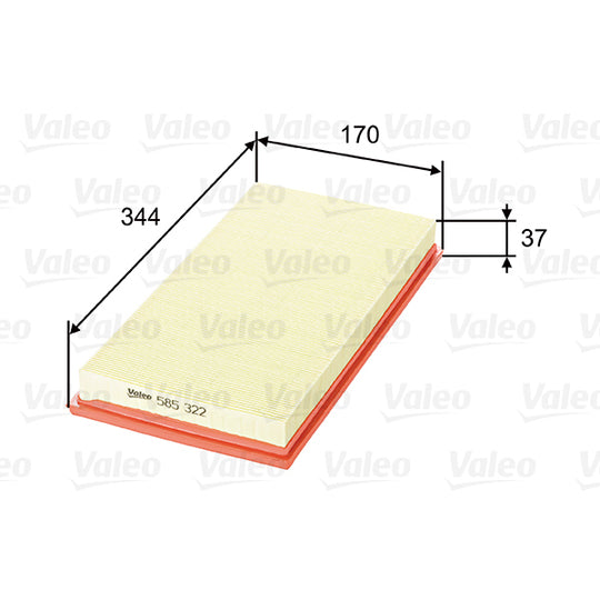 585322 Air filter