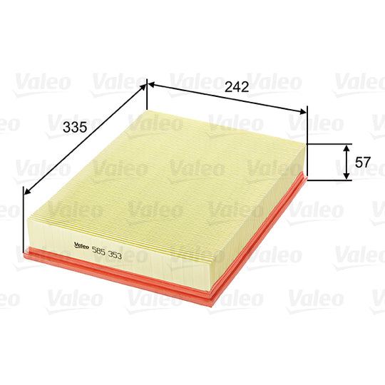 585353 Air filter
