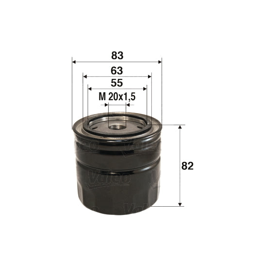 586060 Oil filter