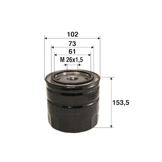 586085 Oil filter