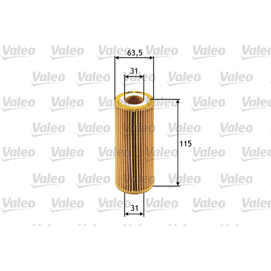 586511 Oil filter