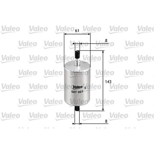 587001 Fuel filter