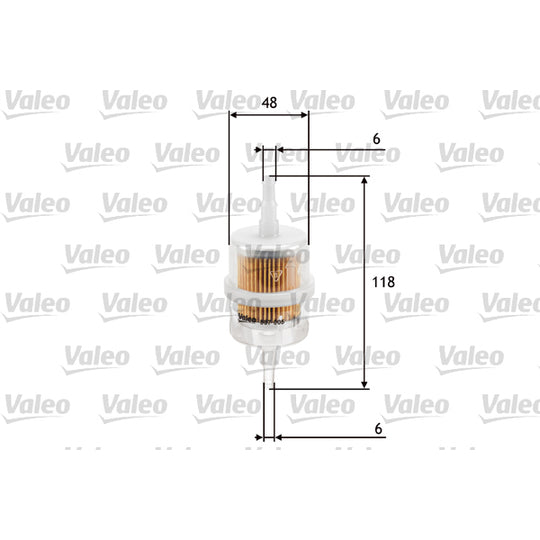 587005 Fuel filter