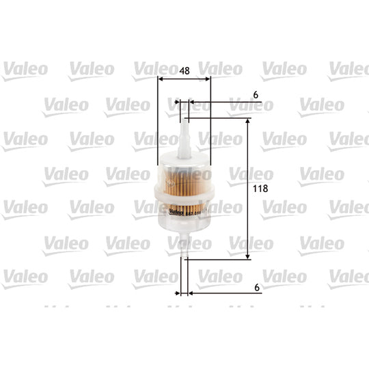587011 Fuel filter