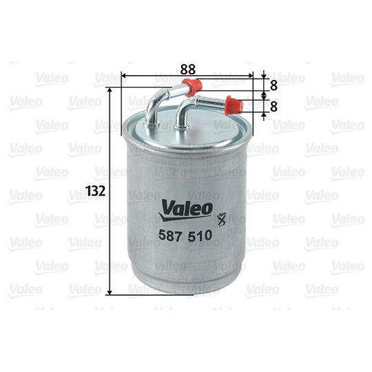 587510 Fuel filter
