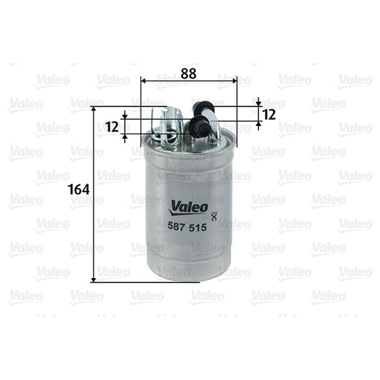 587515 Fuel filter
