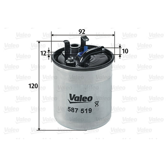 587519 Fuel filter