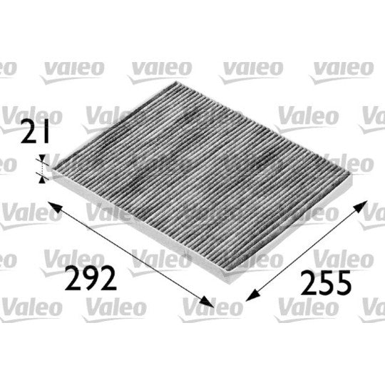 698688 Filter, interior air