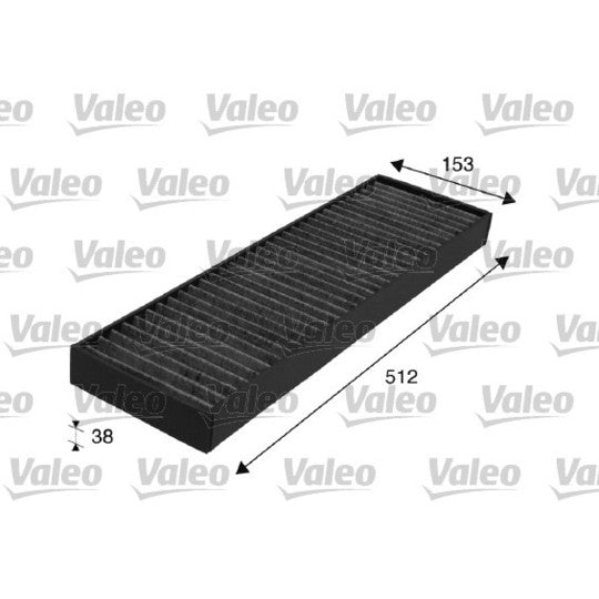 698713 Filter, interior air