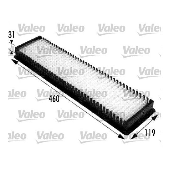 698724 Filter, interior air