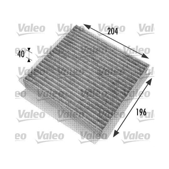 698774 Filter, interior air
