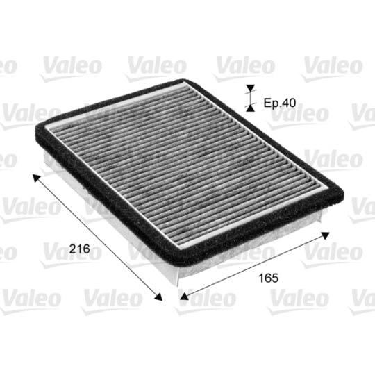715682 Filter, interior air
