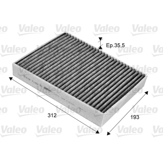 715704 Filter, interior air