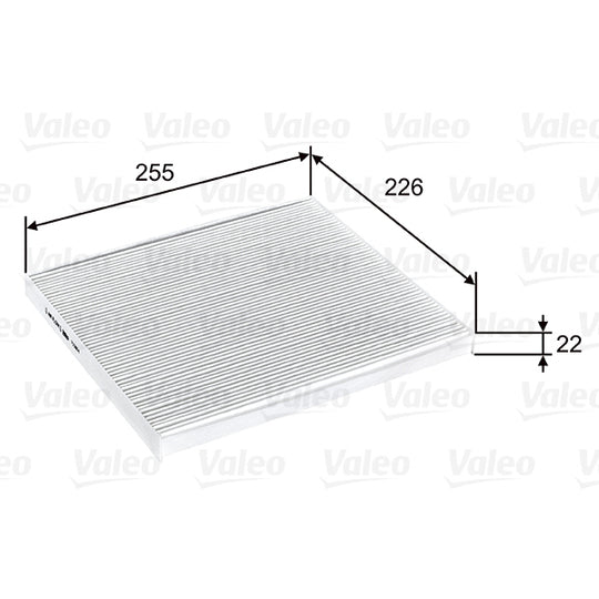 715804 Filter, interior air