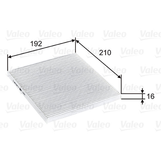 715807 Filter, interior air