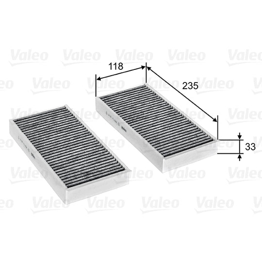 715811 Filter, interior air