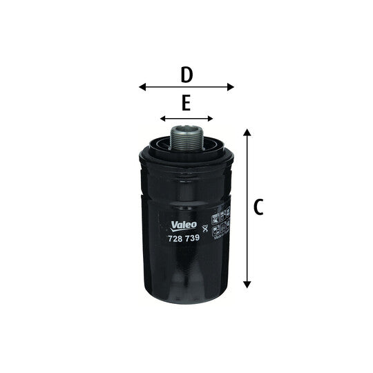 728739 Oil filter