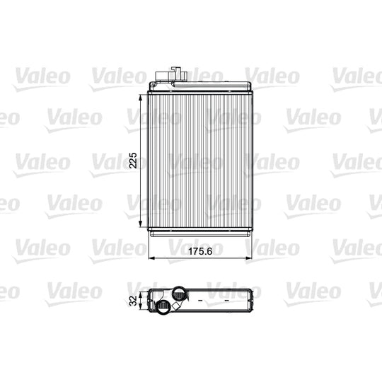 811507 Heat Exchanger, interior heating