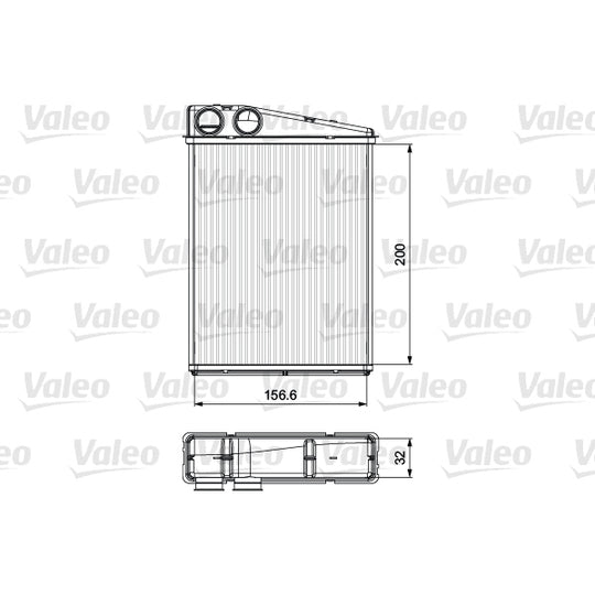 811542 Heat Exchanger, interior heating
