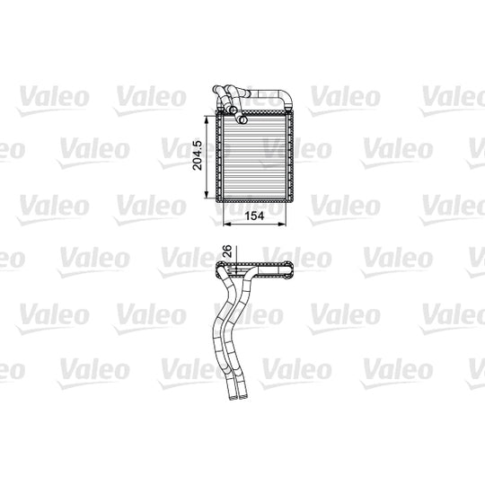 812441 Heat Exchanger, interior heating