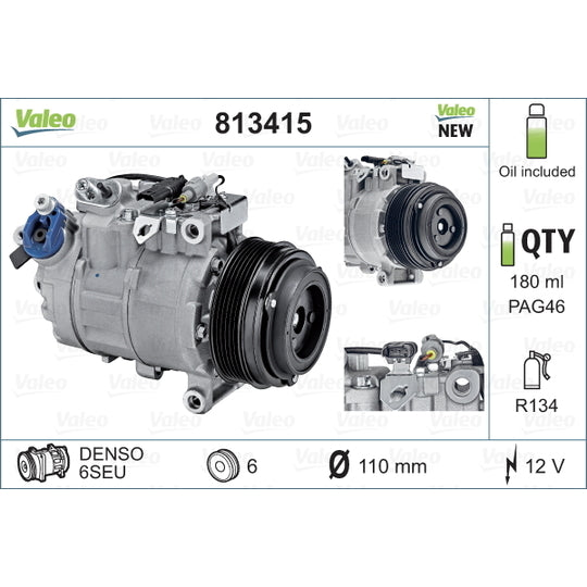 813415 Compressor, air conditioning