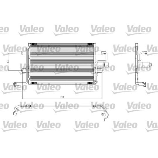 817244 Condenser, air conditioning