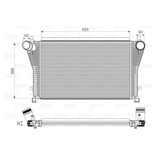 818347 Intercooler, charger