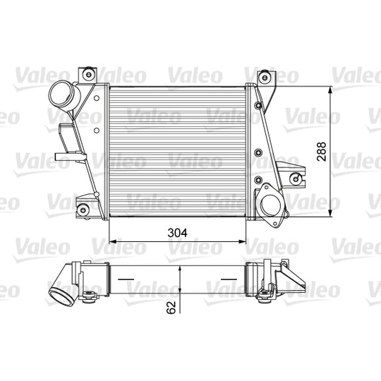818360 Intercooler, charger