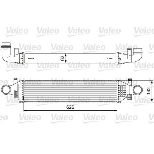 818623 Intercooler, charger