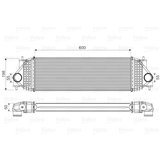 818662 Intercooler, charger