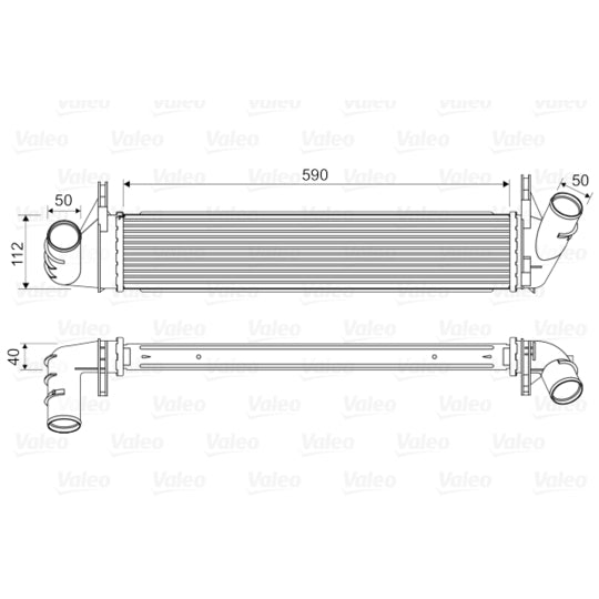 818678 Intercooler, charger