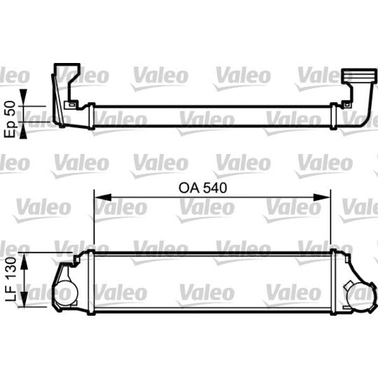 818716 Intercooler, charger