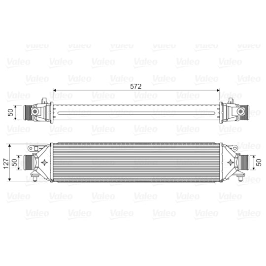818824 Intercooler, charger