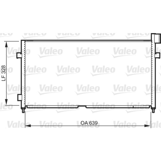 818984 Condenser, air conditioning