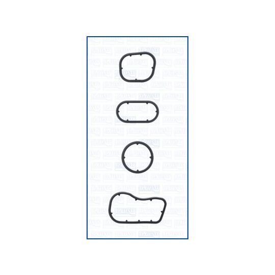 77010400 Gasket Set, oil cooler