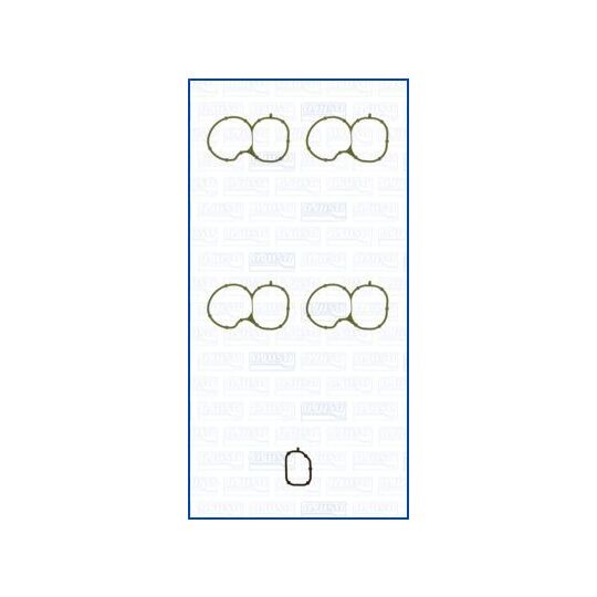 77016100 Gasket Set, intake manifold