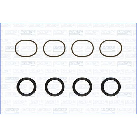 77000400 Gasket Set, intake manifold