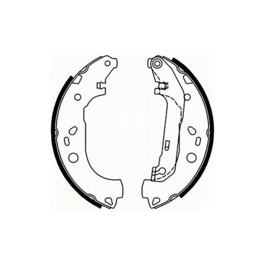 C0G050ABE Brake Shoe Set