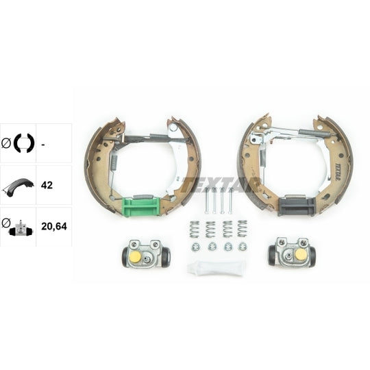 84031802 Brake Shoe Set