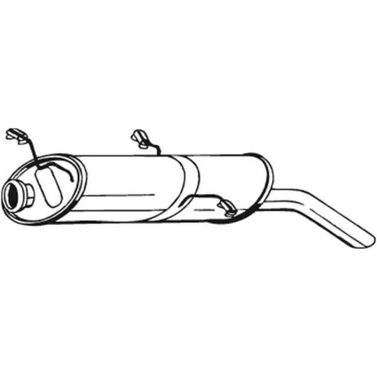 135-763 End Silencer