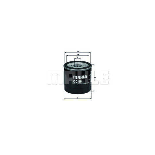 OC 90 OF Oil filter
