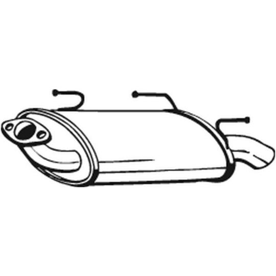 145-503 End Silencer