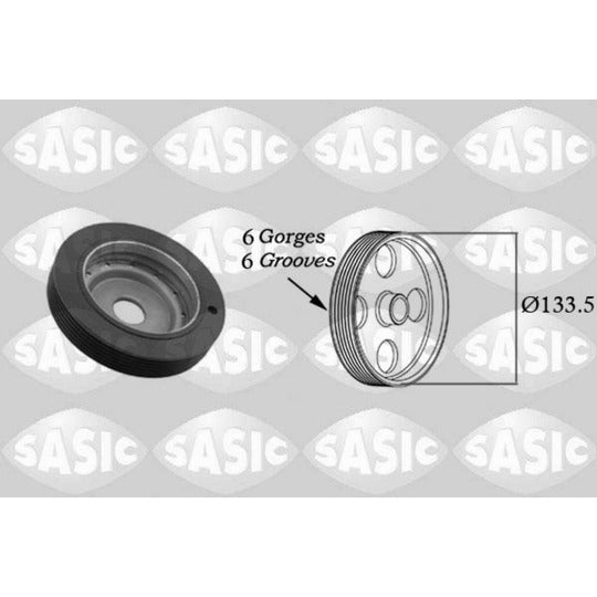 2154001 Belt Pulley, crankshaft