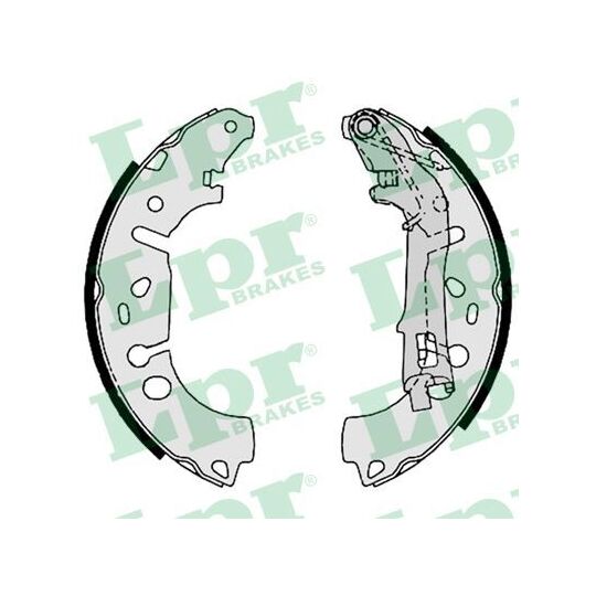 09100 Brake Shoe Set