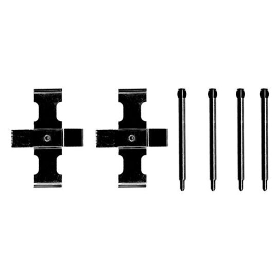1 987 474 066 Accessory Kit, disc brake pad