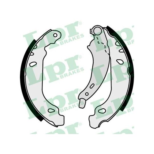 07430 Brake Shoe Set