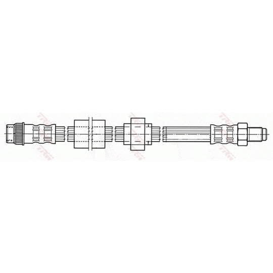 PHB483 Brake Hose
