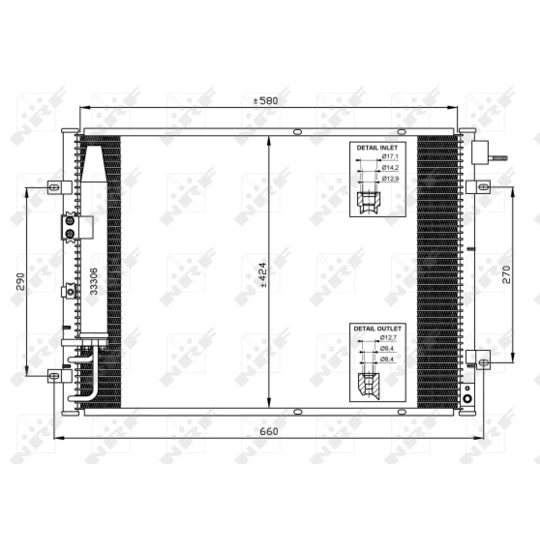 35515 Condenser, air conditioning
